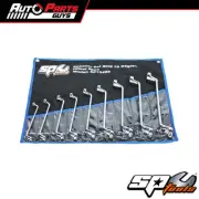 SP Tools Double Ring Long Spanner Set - Metric - 75° Offset - 9pc | SP10429