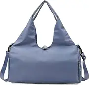 SUIOPPYUW Sports Bag With Shoe Compartment Adjustable Shoulder Strap For Comfort Handbags For Women OxfordCloth Yoga Mat Bag Tote