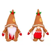 Handmade Plush Gnome for Christmas Elf for Ornaments for Christmas Dec