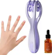 Finger Massager Roller - Finger & Hand Massager Roller,Portable Compact Handheld Exerciser for Hand Relief Women Men Travel Home Use