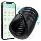 App Control Vibrating Male Masturbation Sex Toy Penis Glans Stroker Bluetooth