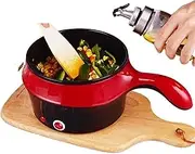 Soup Pot Non Stick Electric Cooker for Student Dormitory Multi Functional Electric Cooker Mini Hot Pot Electric Frying Pan Electric Frying Pan