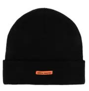 HERON PRESTON CLASSIC LOGO WOOL BEANIE HAT MADE IN ITALY HMLC006F23KNI0011000