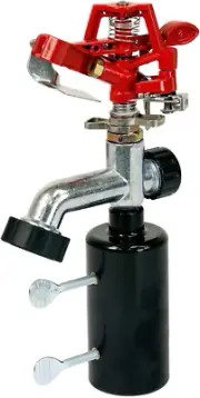 Chapin 4984: T-Post Impact Sprinkler, 360 Degree Automatic Impact Sprinkler with