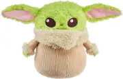 Star Wars Grogu Plush 12'' Toy Figure, Soft 'N Fuzzy Character Doll with Sounds