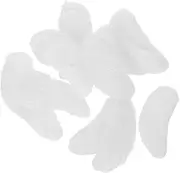 8 Pairs Eyebrows Party Performance Eyebrow Prop Cosplay Fake Eyebrow Decorative Eyebrows Eyebrow Props Fake Eyebrows for Decor Cosplay Eyebrow Prop Party Supply Photo Props White