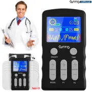TENS EMS Machine Electronic Pulse Body Massager Muscle Stimulator Pain Relief
