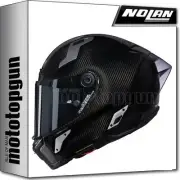nolan full-face motorcycle helmet speeding x-804 rs ultra carbon argento 332 xs