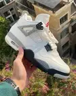 Air Jordan 4 Retro OG 2025 White Cement Size 10