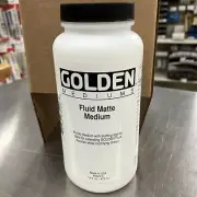 Golden Acryl Med 16 Oz Matte Medium