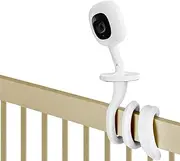 Baby Monitor Mount Compatible with Nanit Pro Smart Baby Monitor & Flex Stand, Versatile Twist Mount Without Tools or Wall Damage,Travel Baby Monitor Accessory