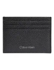 [Calvin Klein] Warmth Cardholder Wallet in Ck Black