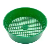 Plastic Garden Sieve for Soil & Compost – Green Mesh Sifter