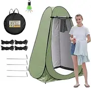 Camping Shower Tent - Portable Changing Room Privacy Shelter Waterproof - Folding Toilet Privacy Dressing Shelter for Camping Beach Survival Road Trip Travel Picnic