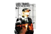 Peaky Blinders Lies Travel Poster (Grey) (One Size)