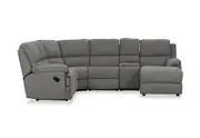 LANCE FABRIC Corner Lounge with RHF Chaise