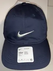 Nike Heritage86 Dri Fit Strap Back Golf Cap CU9890 Navy or White - NEW W/ TAG