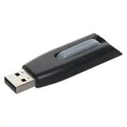 Verbatim 16GB V3 USB3.0 Grey Store'n'Go V3; Retractable USB Storage Drive Memory Stick (LS)