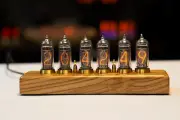 Nixie Tube Clock IN14 table desk retro old vintage clock for bedroom