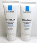 LA ROCHE-POSAY EFFACLAR MEDICATED GEL CLEANSER 3.4 OZ LOT OF 2
