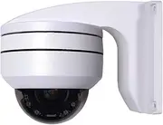 5.0MP Mini PTZ IP Camera Super HD 25660x1920 Pan/Tilt 5X Zoom IR Dome Camera Weatherproof PoE IP Cameras(5MP POE Side)
