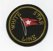 British Titanic White Star Line patch 1912 copy type 2