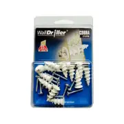 Cobra 3.5mm WallDriller Anchor Nylon Screws - 12 Pack