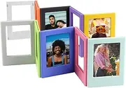 10PCS Color Magnetic Photo Frame for 3 Inch Mini Photo, Picture Collage Frame for Refrigerator Metal Surface, DIY Photo Frame