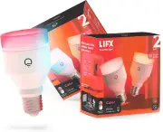 Color, A19 1100 Lumens, Wi-Fi Smart LED Light Bulb, Billions of Colors and White