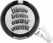 Elara Craft Magnetic Eyelashes - Double Sided, Reusable, Self Adhesive, Waterproof Lashes With Applicator (Style 3)