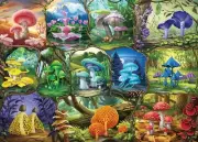 Ravensburger Beautiful Mushrooms 1000 Piece Jigsaw Puzzles for Adults and K
