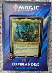 MTG New 2019 Faceless Menace Commander Deck Magic The Gathering Factory Sealed