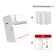 MINI Print Portable Thermal Printer Photo Pocket Thermal Label Printer 58mm Printing Wireless Bluetooth Android IOS