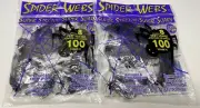 Vintage Halloween Super Stretch Super Scary Spider Webs