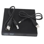 USB 2.0 External DVD Combo CD-RW Burner Drive CD±RW DVD ROM Black NEW!