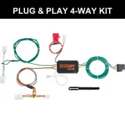 Fits 2015-2024 Nissan Murano All Custom Wiring Harness, 4-Way Flat Output