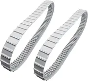 deawater (2 Pack Replacement Gray Tracks for Maytronics Dolphin Robotic Pool Cleaners, Compatible with Dolphin Models, Part Number 9983152-R2, Replacement Tracks for Robotic Pool Cleaner Parts