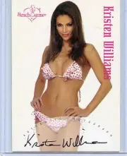 2003 BENCHWARMER SERIES 2 KRISTEN WILLIAMS AUTOGRAPH