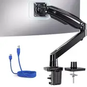 Single Monitor Arm Holds 26.48lbs, Model HNSS7, Ultrawide Computer Monitor Stand
