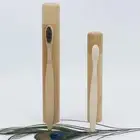 Natural Bamboo Toothbrush Tube Container Eco Friendly Bamboo Case Gift