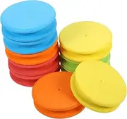 Totority 10pcs Eva Foam Fishing Line Spools Easy Winding Boards for Fishing Accessories Durable Multiple Colors for Effortless