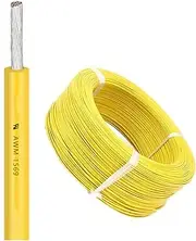 28AWG - 12AWG PVC Electronic Wire, Electrical Connection Wire, Tinned Copper Wire, Withstand Voltage 300V, 105℃ Flame-Resistant Wire, Single-Core Wire, Low-Voltage Landscape Lighting Wire(24awg,100ft)