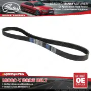 Gates Alternator Micro-V Drive Belt for Citroen C3 C4 9H 1.6L Diesel With A/C