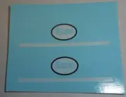 Dinky 450 Trojan Van "ESSO" Decals (#12)