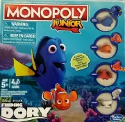 Monopoly Junior: Disney/Pixar Finding Dory Edition Board Game Exclusive Tokens