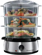 Russell Hobbs Cook @ Home Food Steamer - Stainless Steel