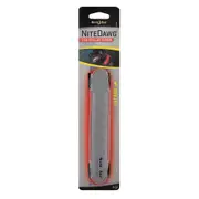 Nite Ize Nite Dawg Dog Collar/Neck Strap Cover w/ LED Light Grey Fits Upto 2.5in