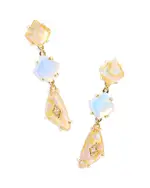 Kendra Scott Bianca Stone Mix Linear Earrings