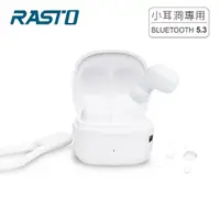 在飛比找PChome24h購物優惠-RASTO RS51 小耳洞專用TWS真無線藍牙5.3耳機