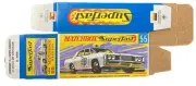 Matchbox Superfast #55 Police Car ‘70-‘71 Type G Repro Box
